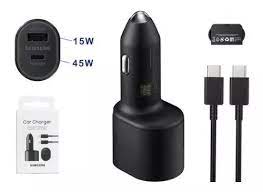 camaras y audio - CARGADOR SAMSUNG PARA VEHICULO 45W/15W 1
