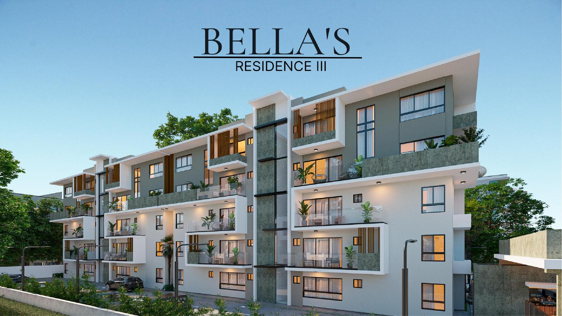 apartamentos - Apartamentos en venta en Bella's Residence III - Llanos de Gurabo, Santiago 0