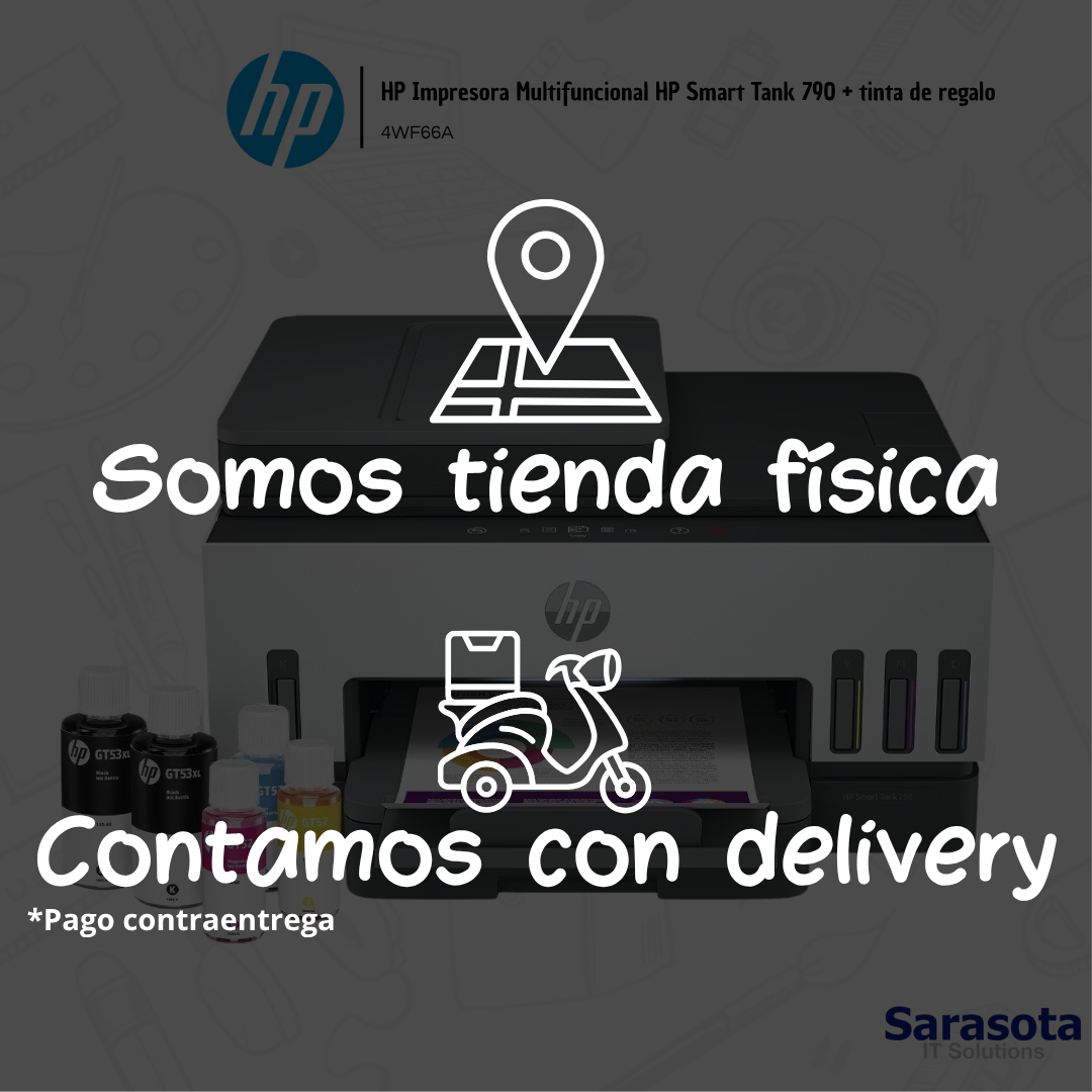 impresoras y scanners - HP Impresora Multifuncional HP Smart Tank 790  3