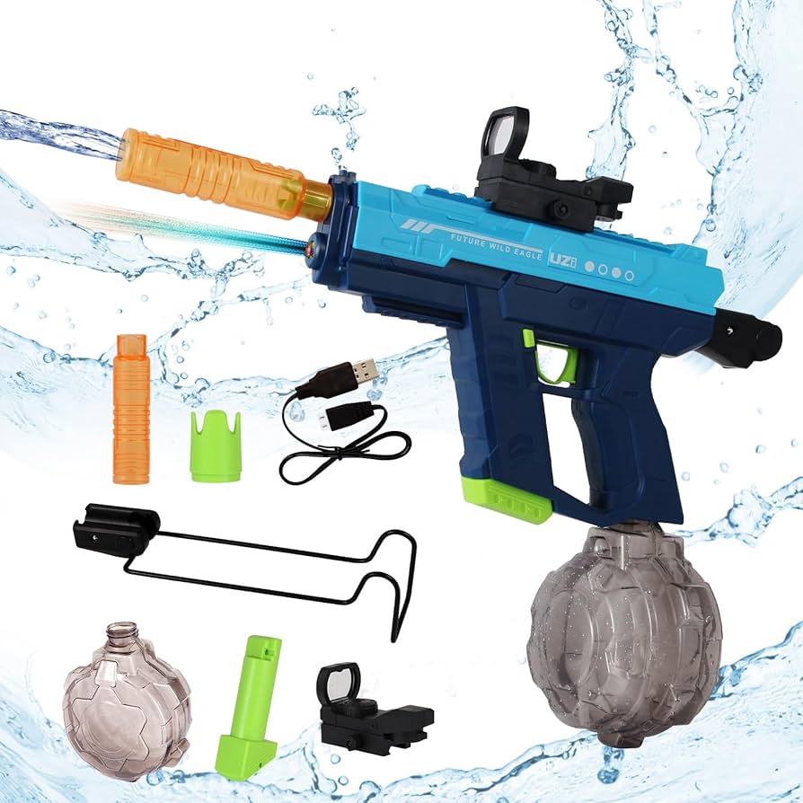 juguetes - pistola electrica de agua 0