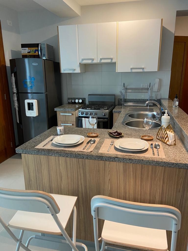 apartamentos - Alquiler en Serralles Apartamento de una habitación Totalmente amueblado. 5