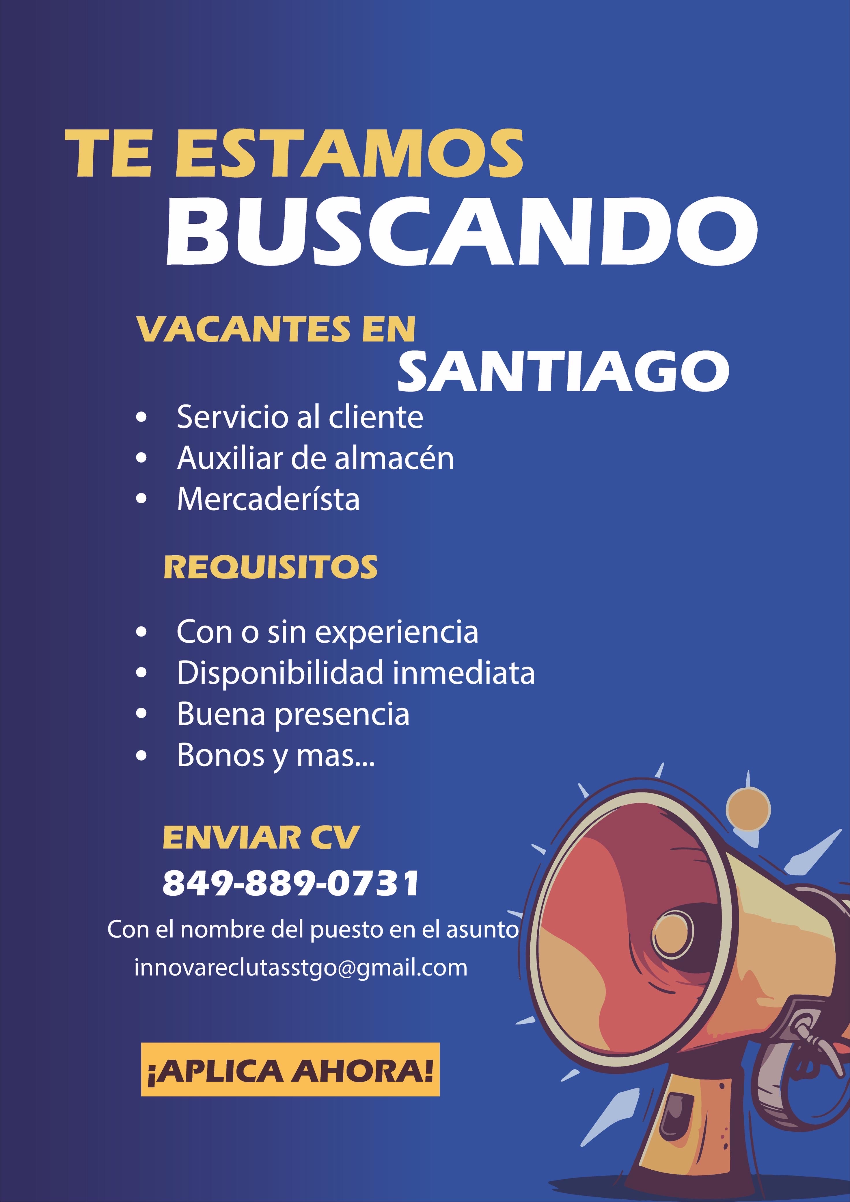 empleos disponibles - Estamos buscando personal con o sin experiencia  0