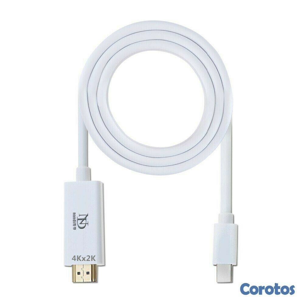 accesorios para electronica - Cable adaptador de mini DisplayPort macho a HDMI macho 1