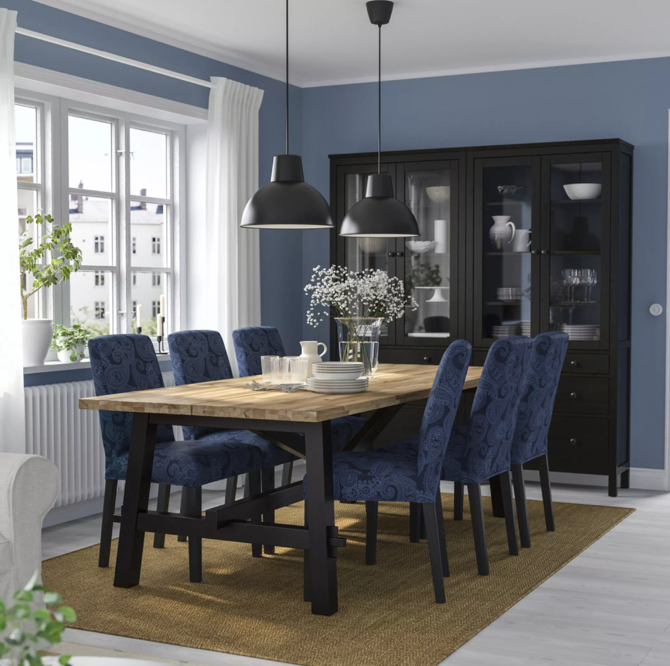 muebles y colchones - Mesa de comedor Skogsta 5