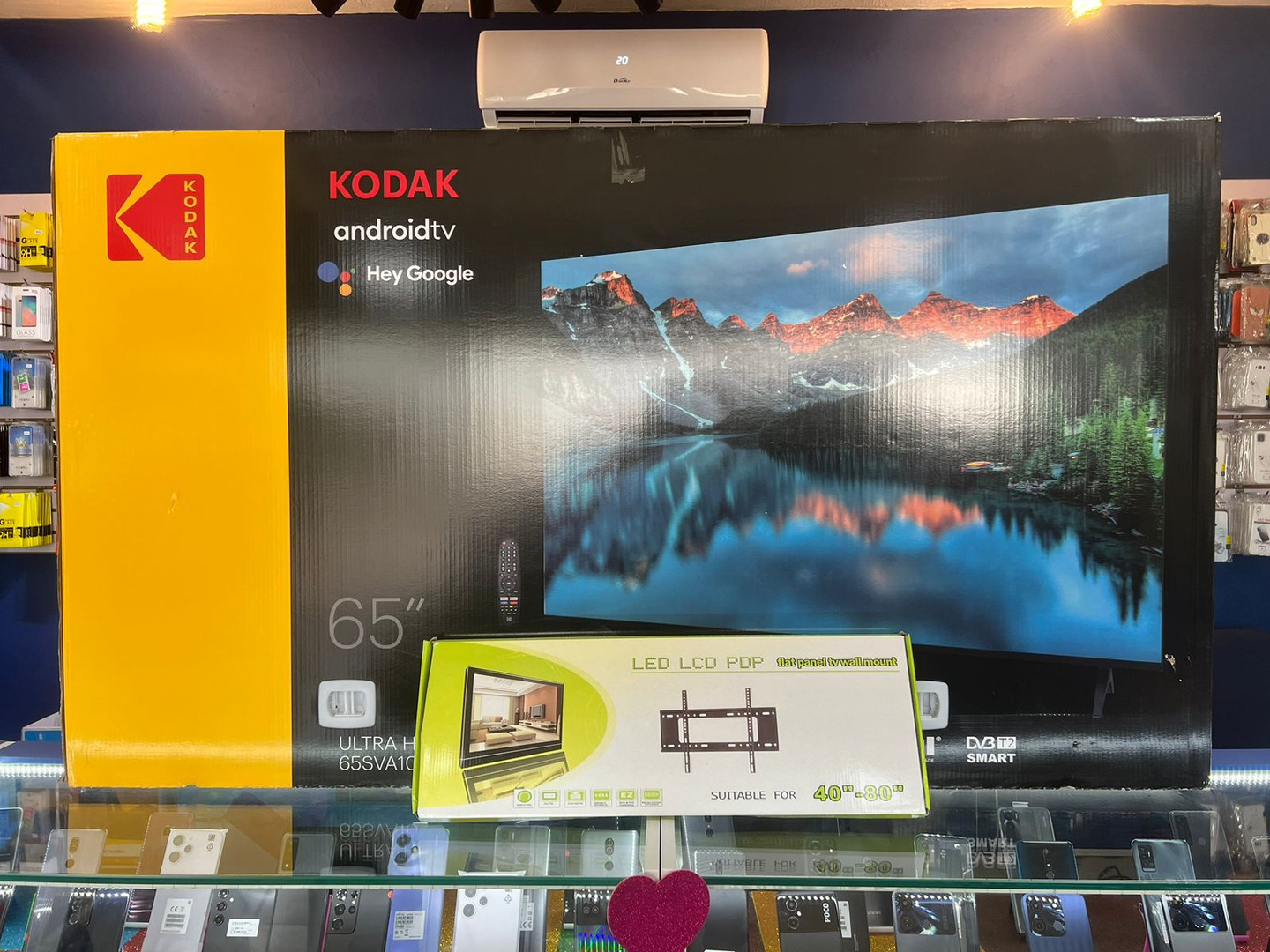 tv - SMAR TV KODAK DE 65 PULGADAS GOOGLE TV CONTROL POR VOZ 4K 2024
