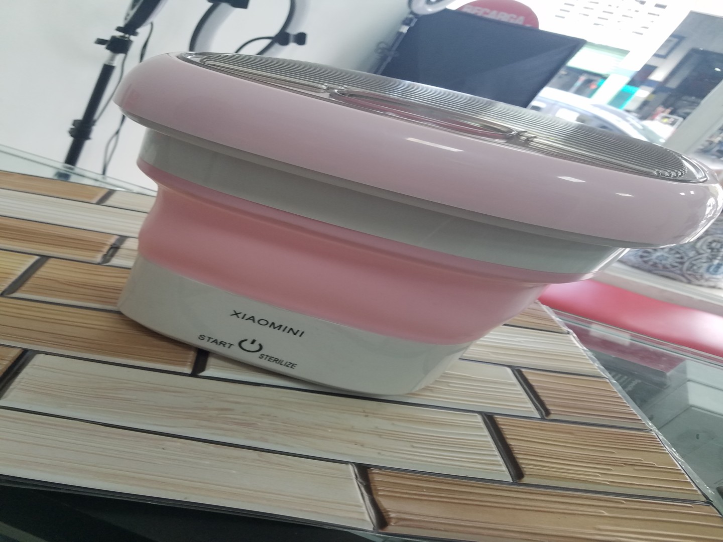 otros electronicos - Mini lavadora portatil, capaz de esterilizar la ropa 3