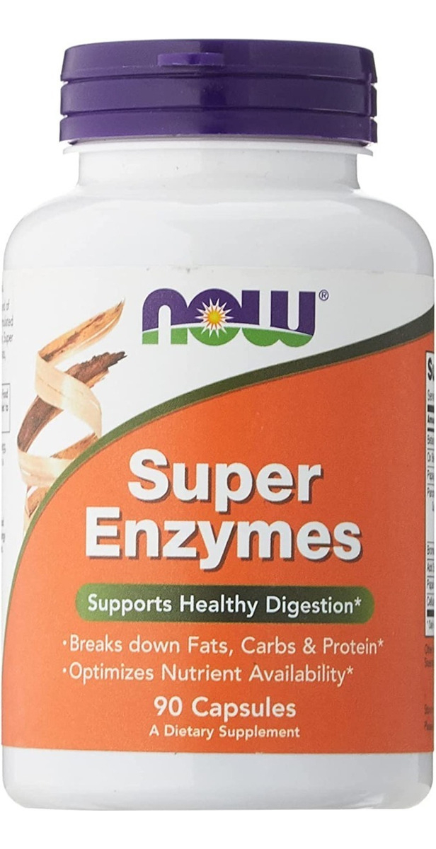 Salud y Equipamiento Médico - Enzimas Digestivas  90 Cap Now