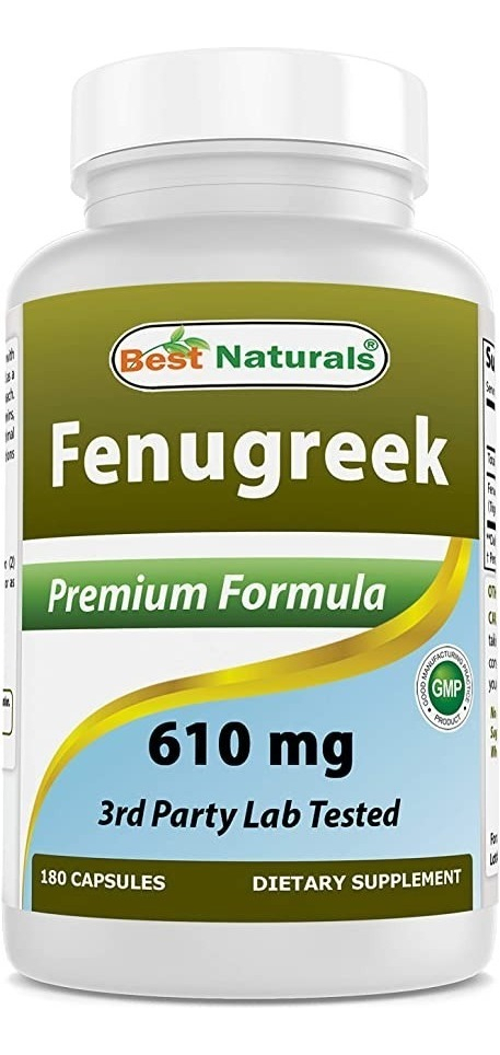 Salud y Equipamiento Médico - Fenogreco 610mg - Best Naturals 0