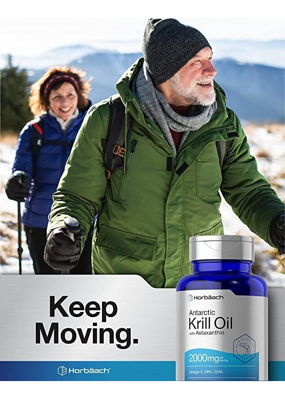 Salud y Equipamiento Médico - Aceite De Krill Antartico Horbaach 2000 Mg | 60 Capsulas 4