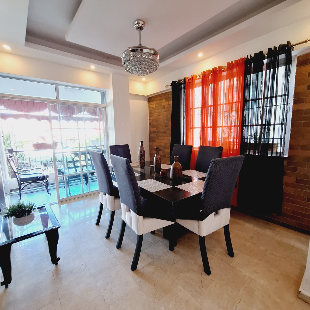 apartamentos - Apartamento amueblado en alquiler en santo domingo 1