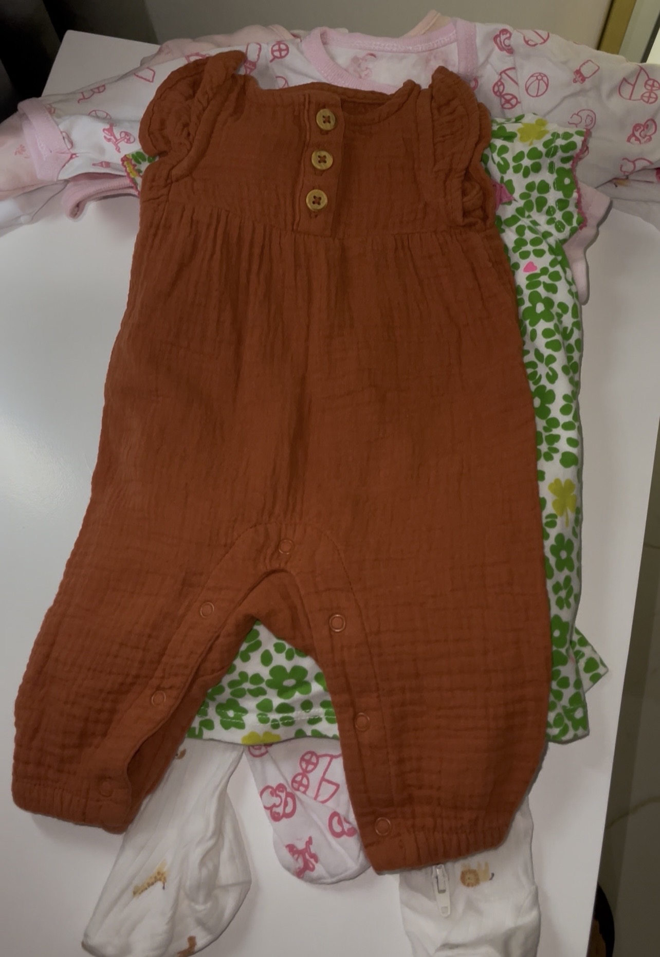 ropa y zapatos - lote de ropa de bebé niña 0-3 meses  1