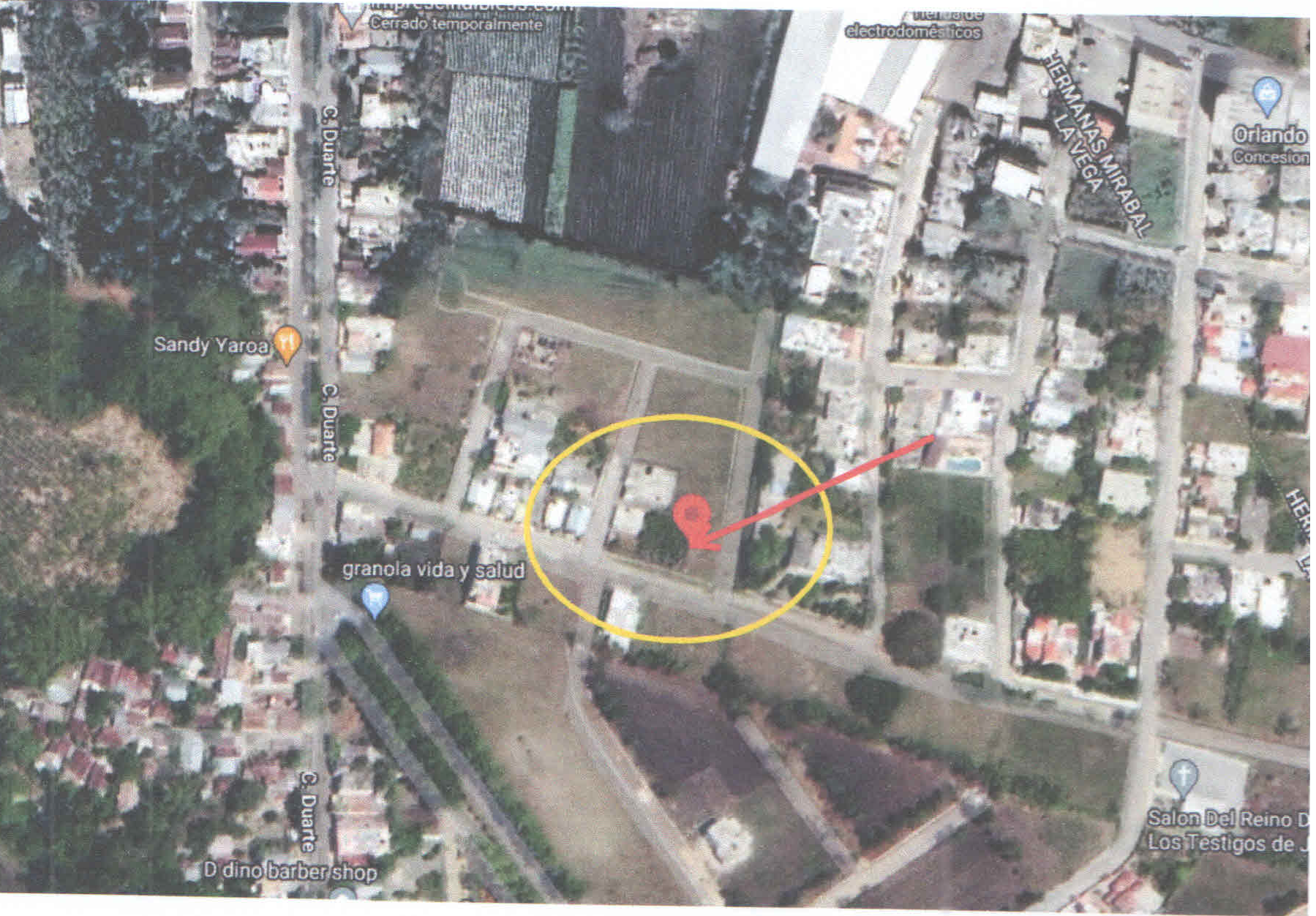 solares y terrenos - Solar de 230 Mts.2 en Villa Tapia, Res. Esperanza 2