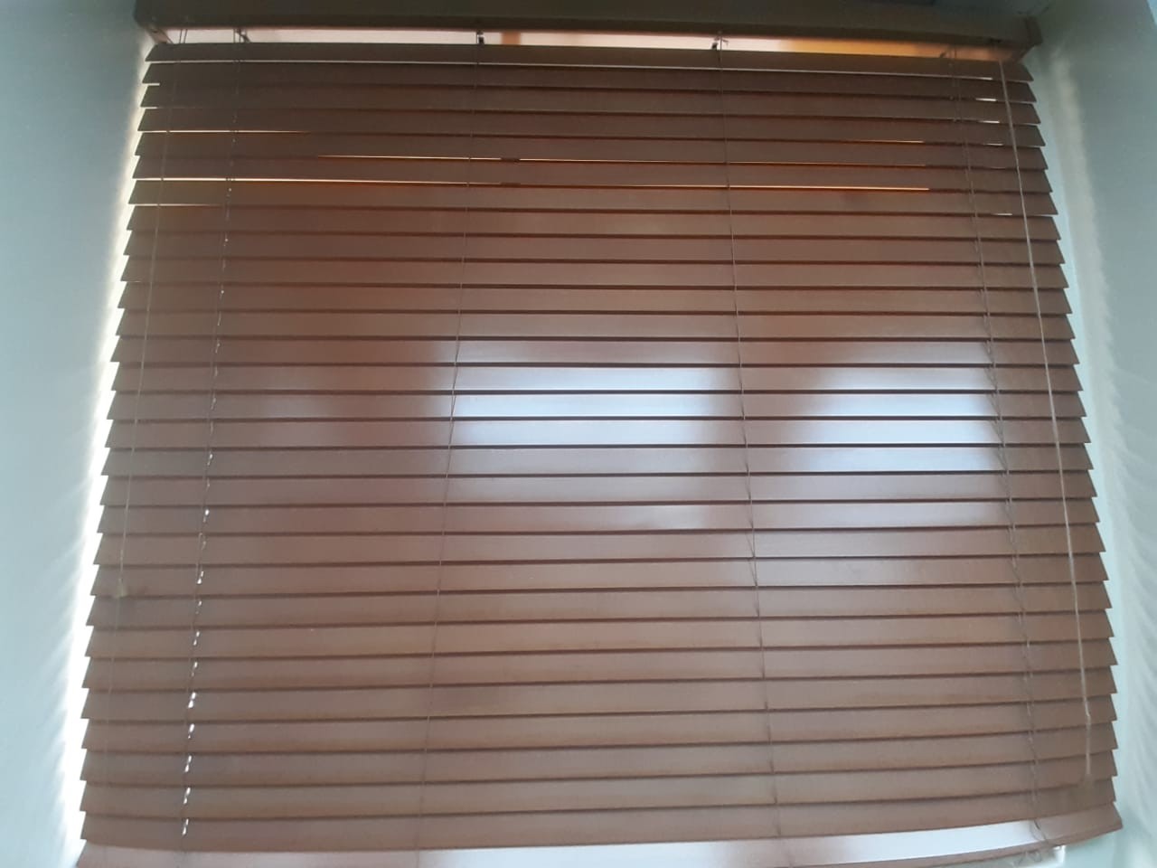 equipos profesionales - CORTINAS VENECIANA UNA 60 PULGS. ALTO Y 80 ANCHO Y OTRA 54 DE ANCHO Y 80 DE ALTO 1