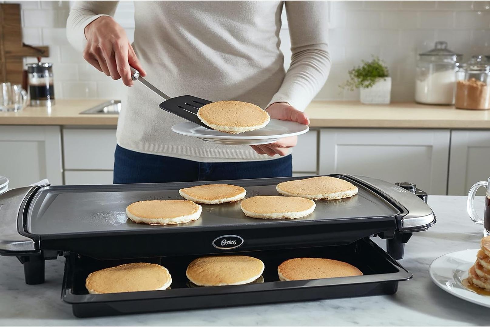 cocina - Oster DiamondForce Plancha eléctrica antiadherente 3
