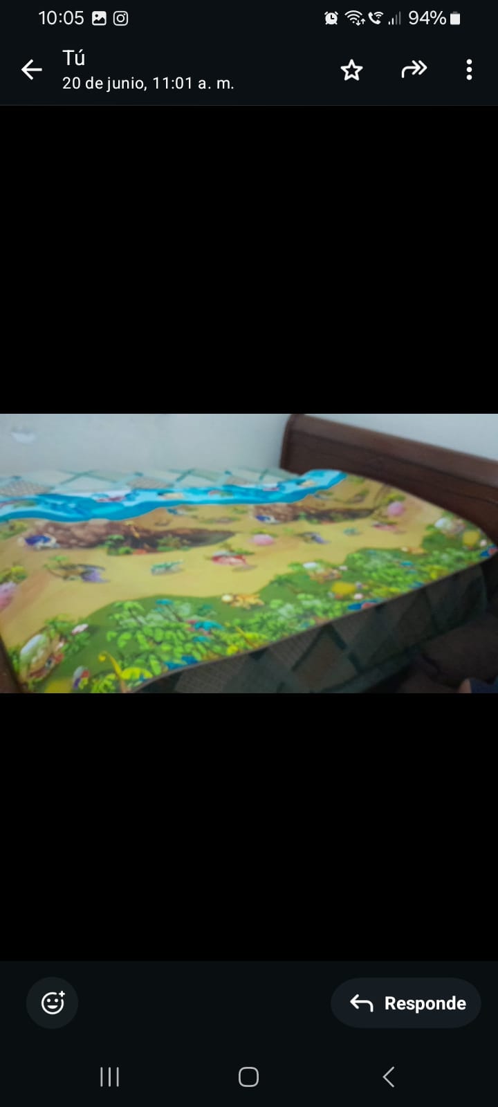 muebles - Cama cuna unisex 1