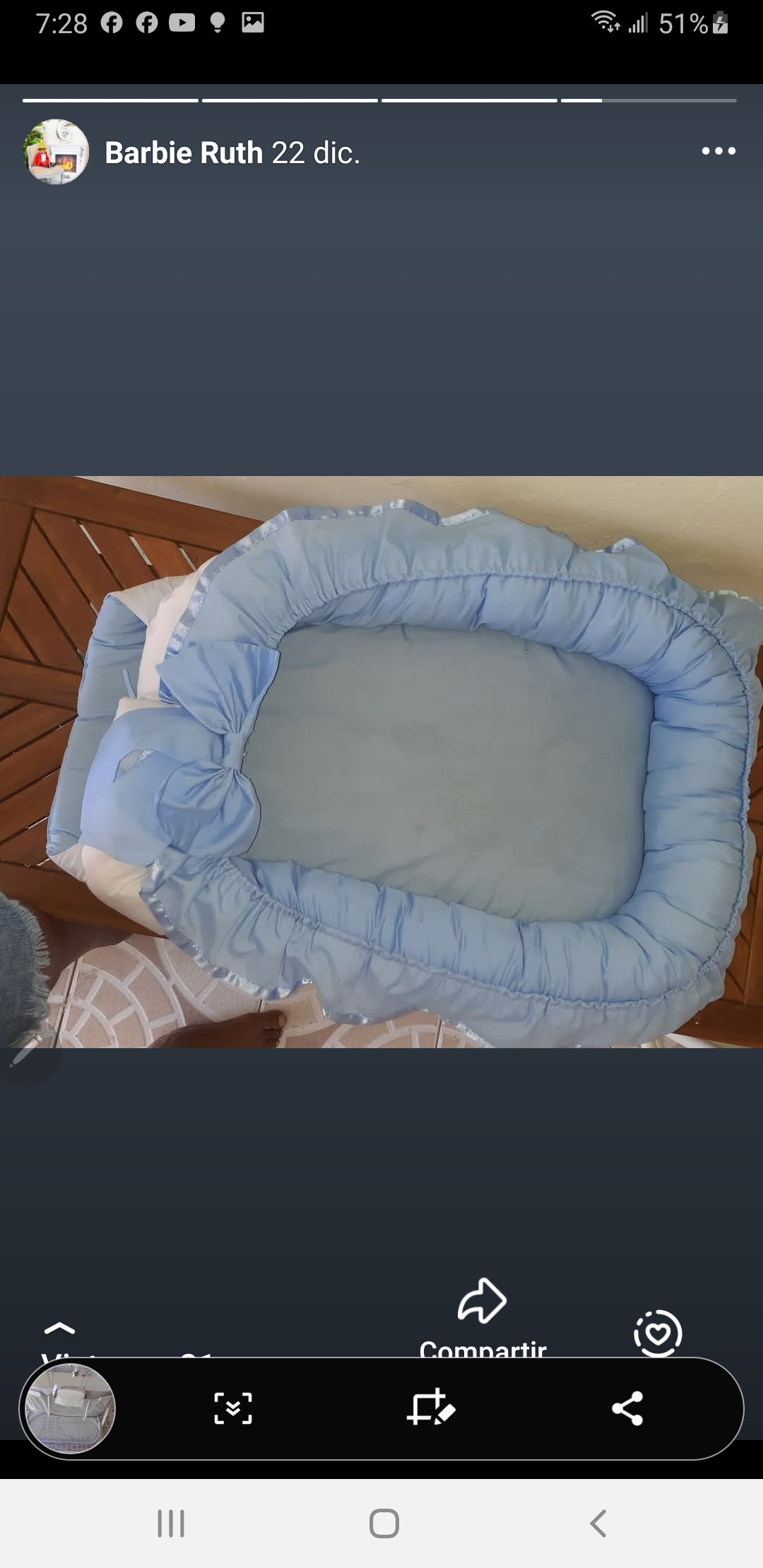 accesorios - Nido de bebe muy comodo
