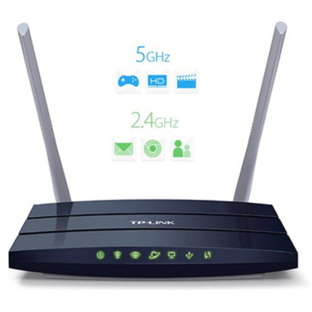 computadoras y laptops - ROUTER INALAMBRICO TP-LINK ARCHER C50 (US) AC1200, 2.4GHZ/300MBPS, 5.0GHZ/867MBP 0