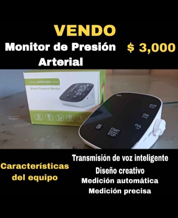 otros electronicos - Medidor de presión Arterial Digital. 
Nuevo $ 3,000 Negociable