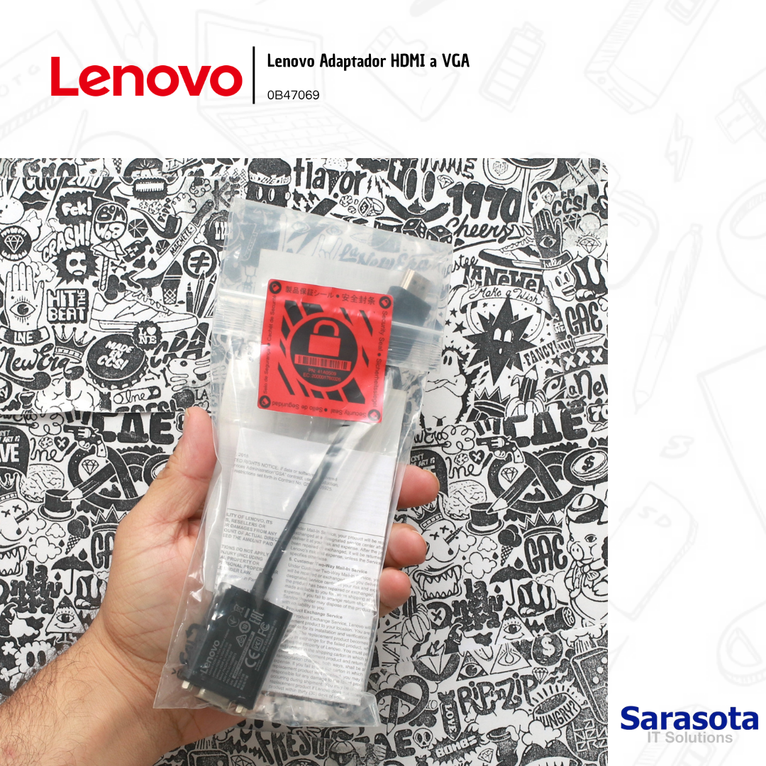 accesorios para electronica - Lenovo Adaptador HDMI a VGA 0B47069 