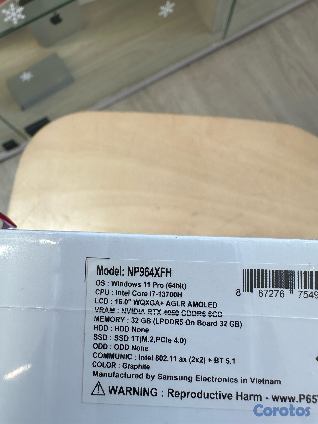 computadoras y laptops - BOOK 3 ULTRA 16" WQXGA AMOLED i7-13700H 32GB/1TB RTX-4050 GRAPHITE W11 PRO  2