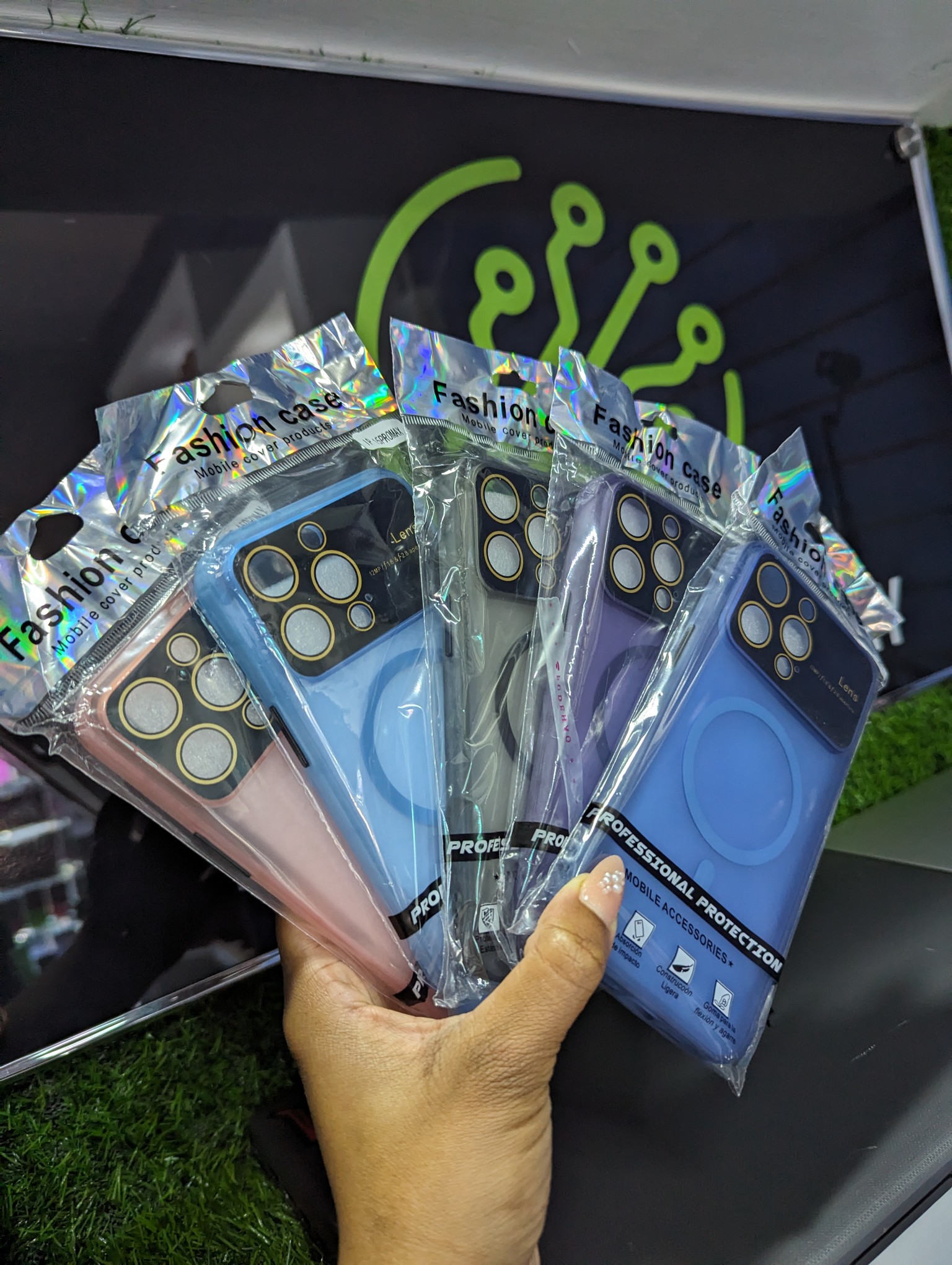 celulares y tabletas - Cover para iPhone 15 pro max  3
