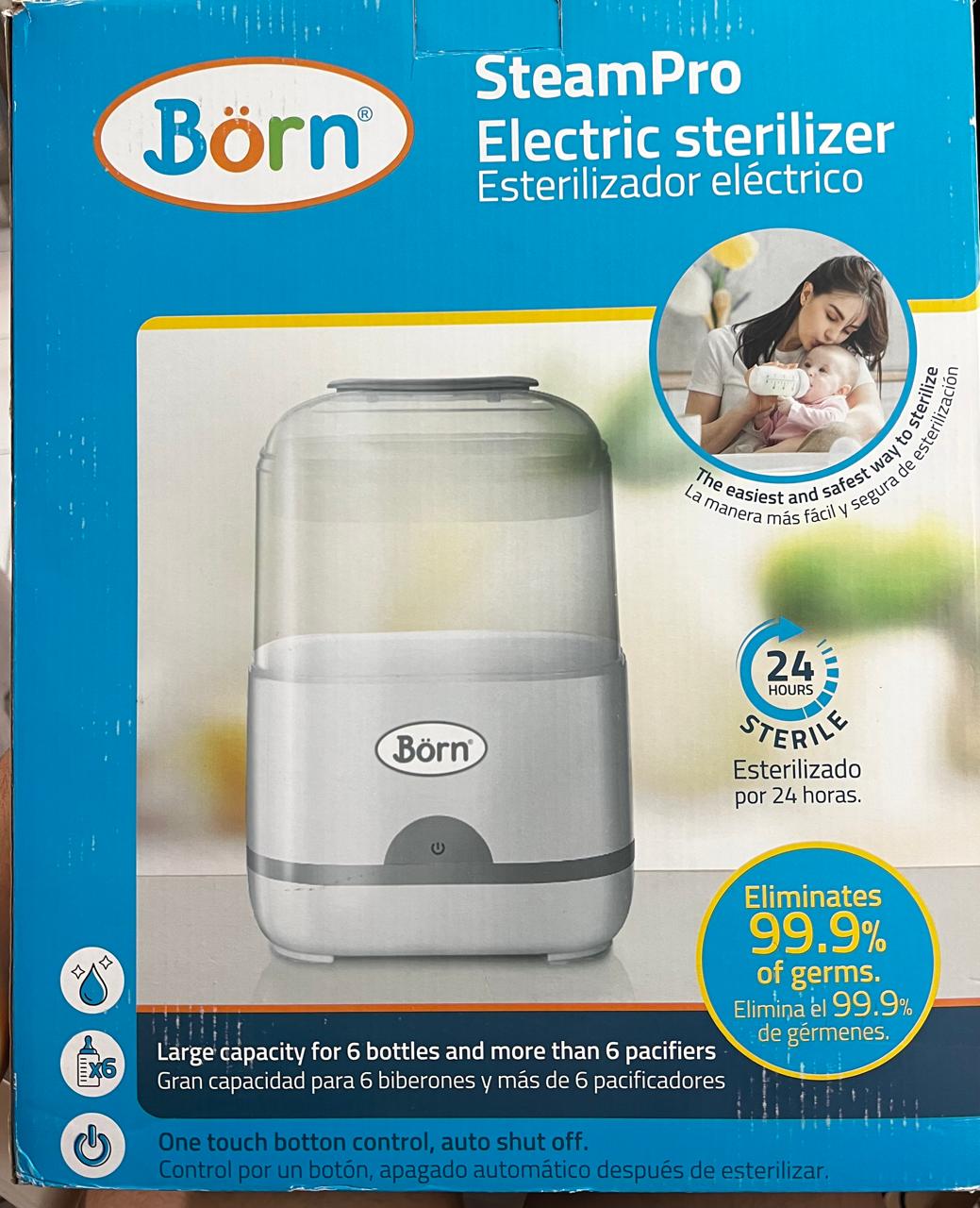 cuidado y nutricion - Esterilizador Eléctrico Born 3