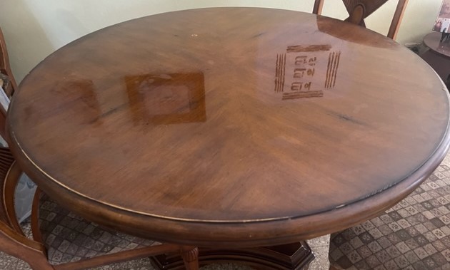 muebles y colchones - Juego de comedor de 4 sillas 1