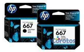 computadoras y laptops - cartucho hp 667 100 % originales 