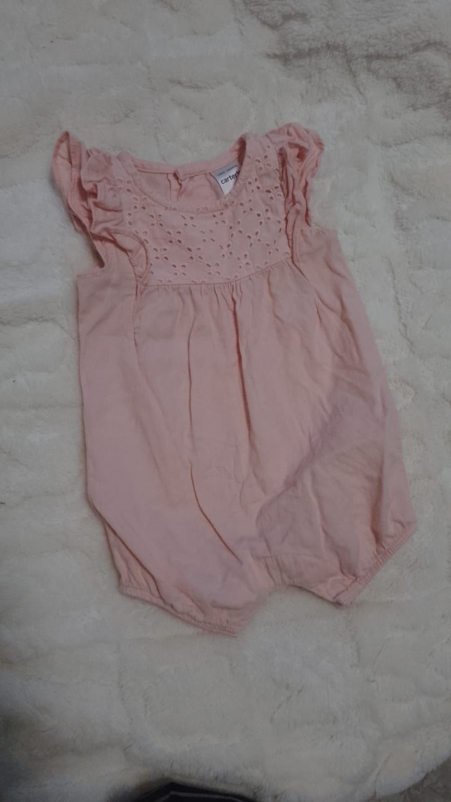 ropa y zapatos - Enterizo manga corta carters recien nacido  0