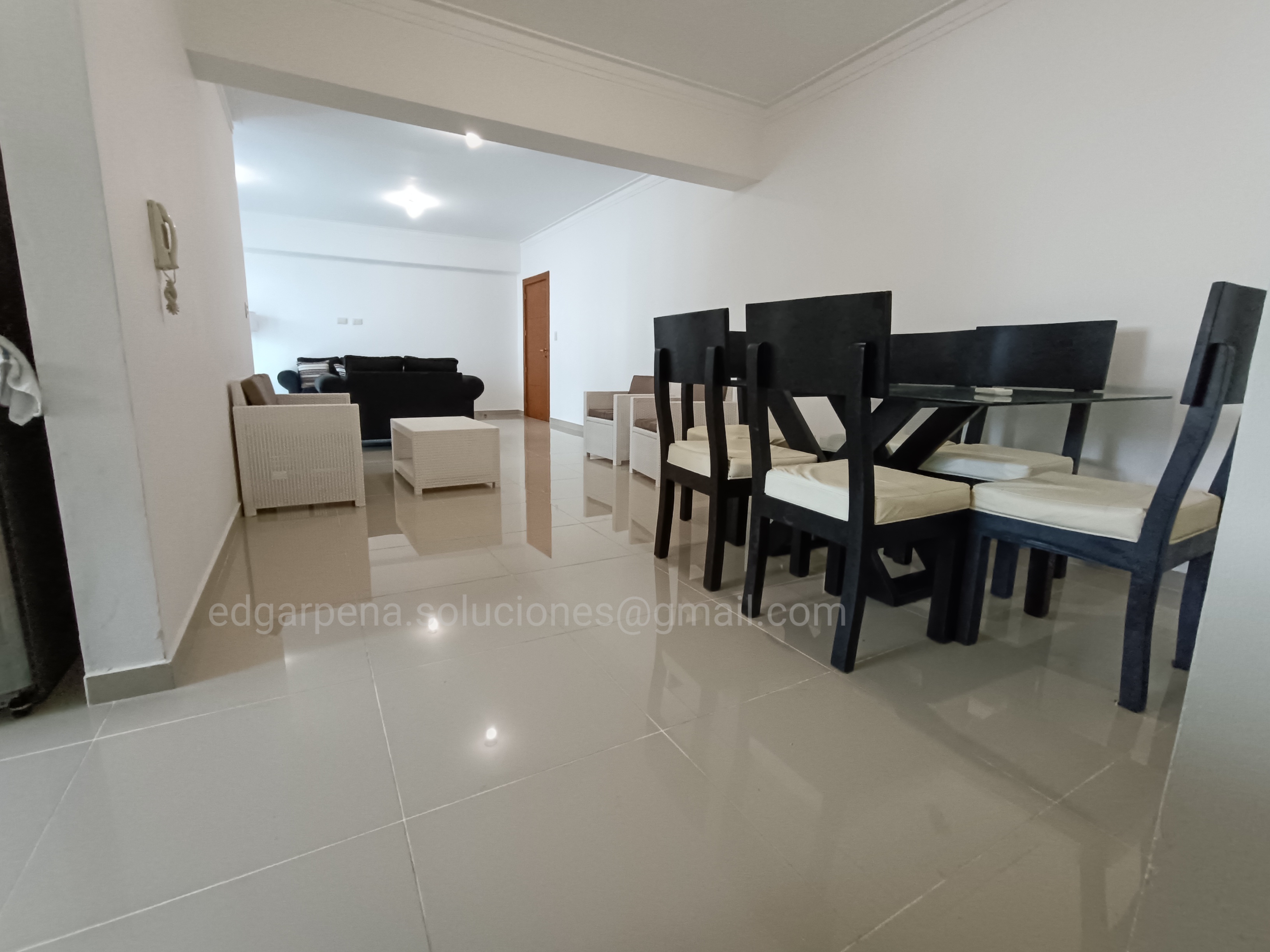 apartamentos - Alquiler apartamento amueblado en Gazcue  2