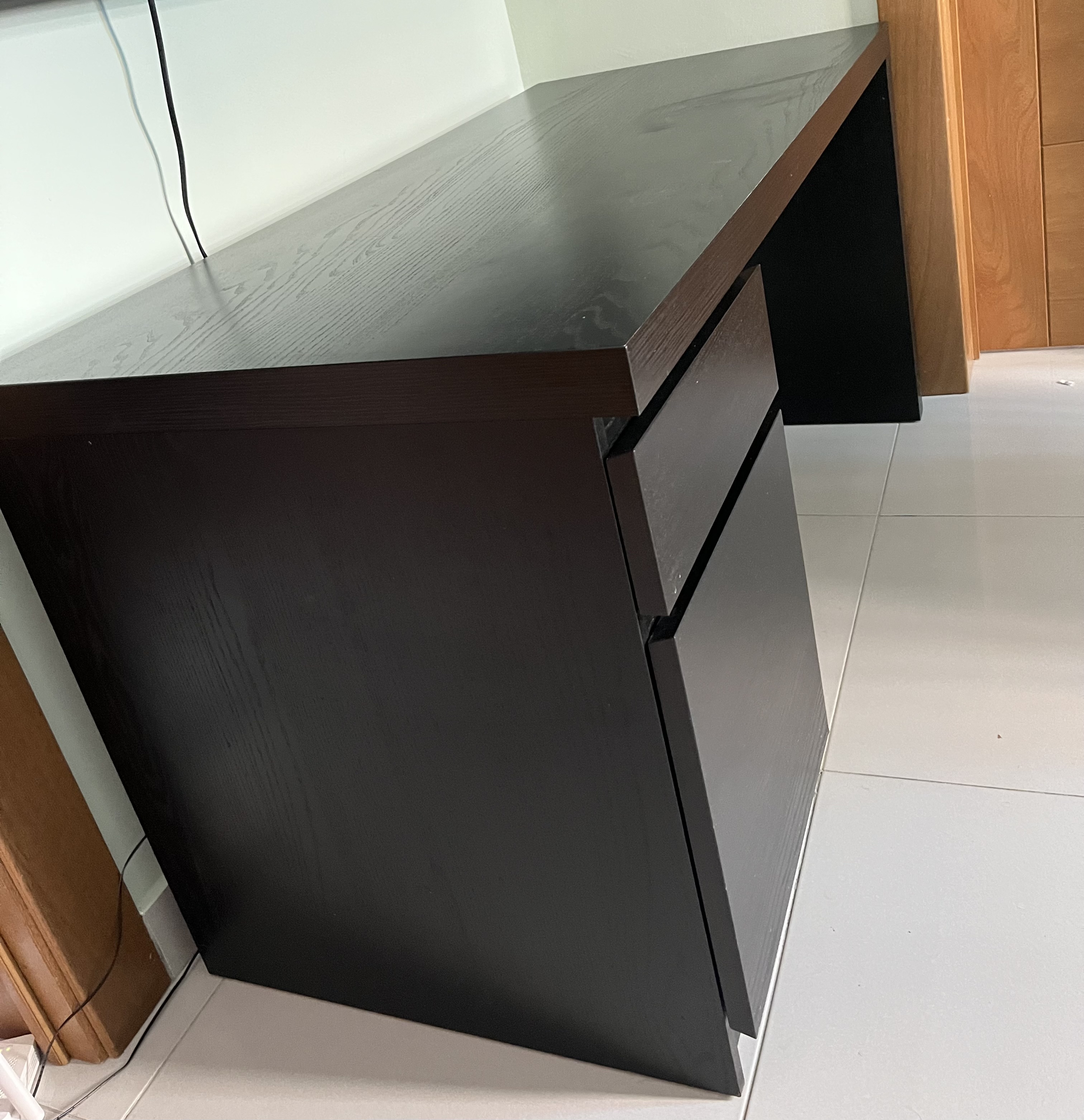 muebles y colchones - Malm ikea escritorio  0