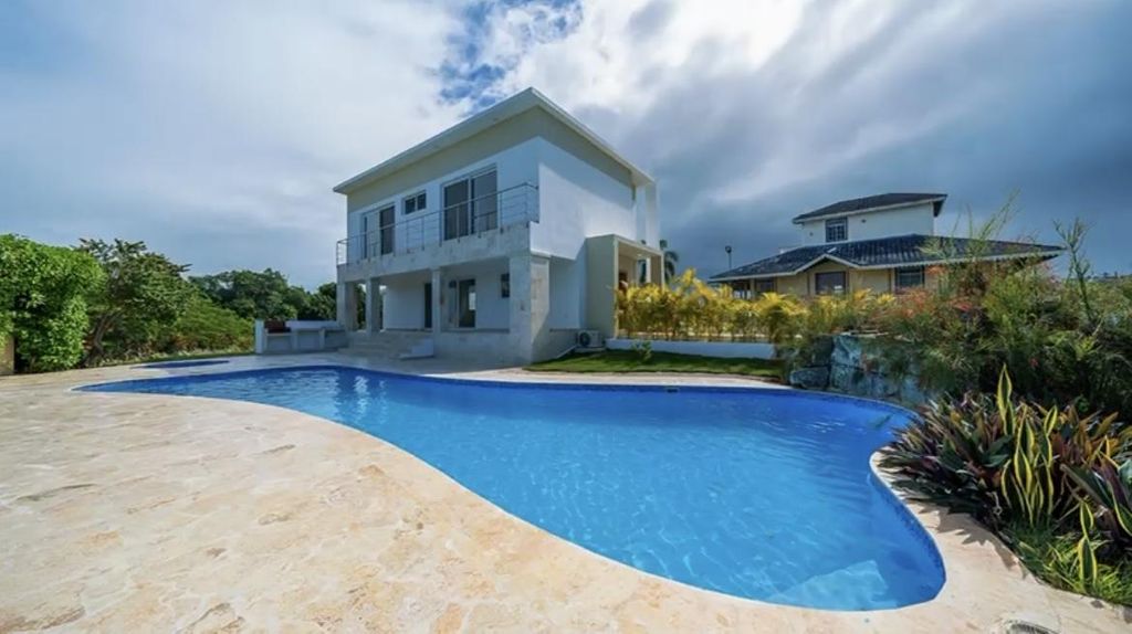 casas vacacionales y villas - Villa con vista al mar en Sosua