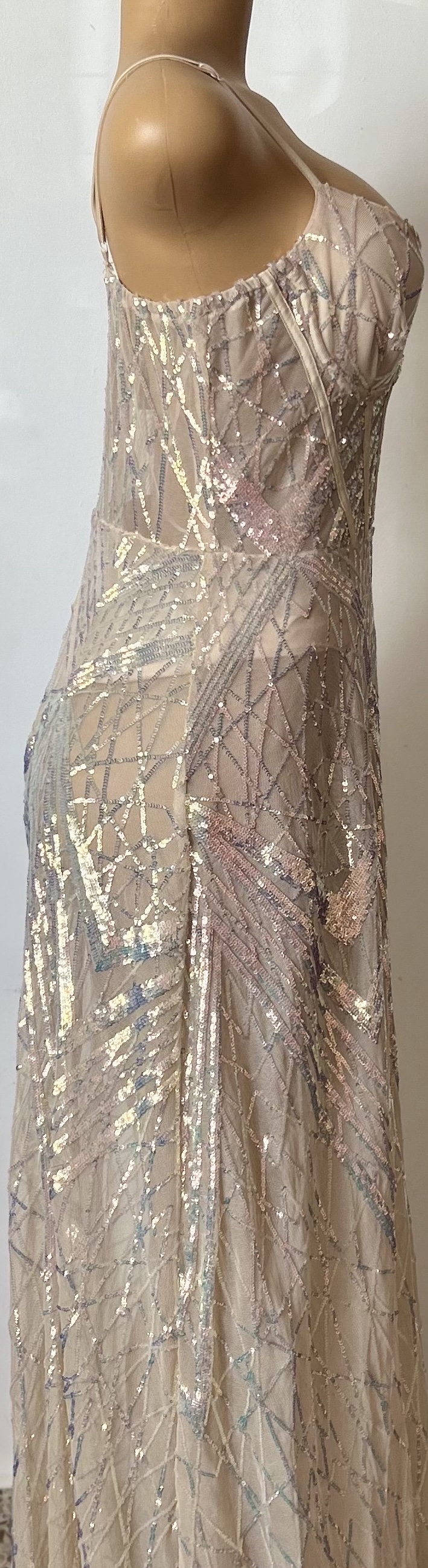 ropa para mujer - Vestido Gala Rose Gold  3