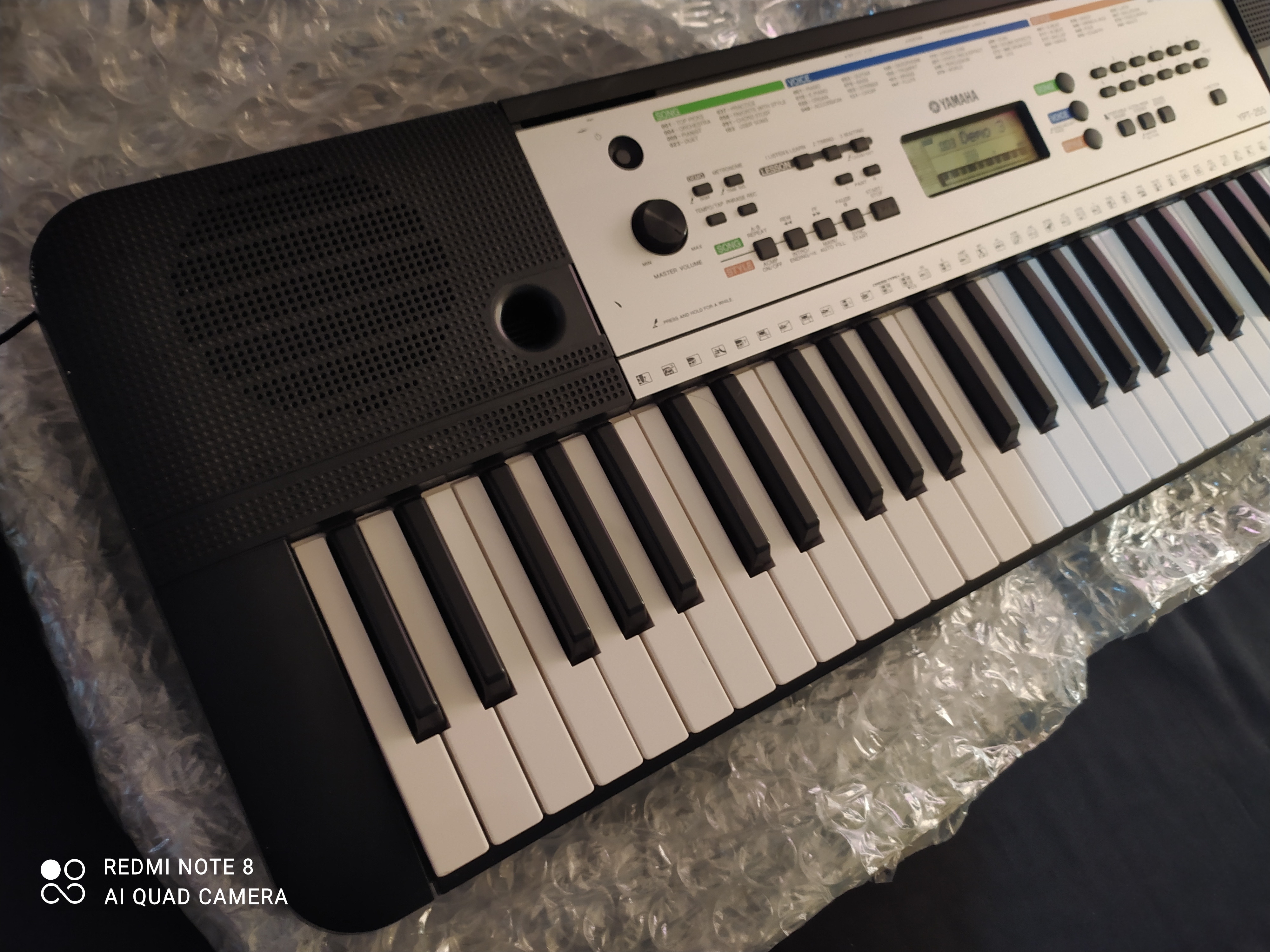 instrumentos musicales - PIANO YAMAHA YPT 255 5 OCTAVAS !!BUEN ESTADO!! 2