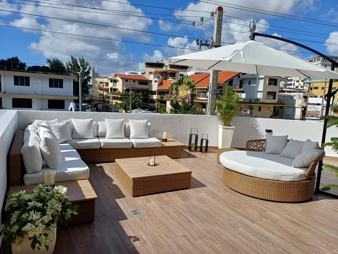 apartamentos - Hermoso apto amueblado con hermosa Terraza en DownTown Mall en Bella Vista Norte 8