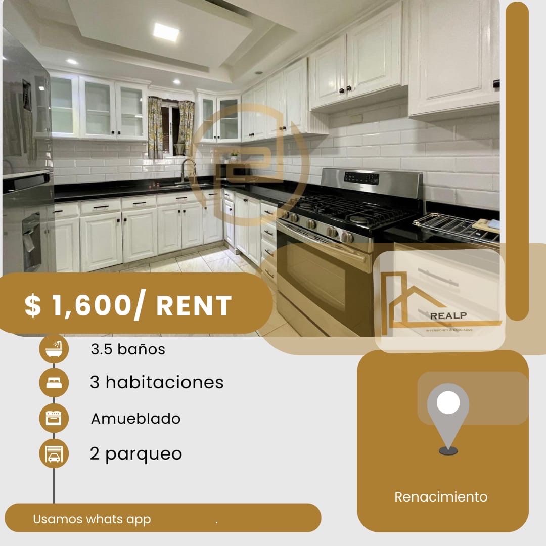 apartamentos - hermoso apartamento en zona céntrica el  renacimiento 