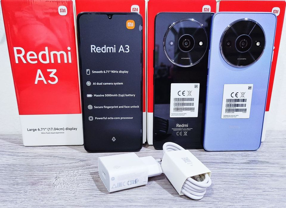 celulares y tabletas - REDMI A3 64GB 4RAM NUEVO DE CAJA #NUEVO 

