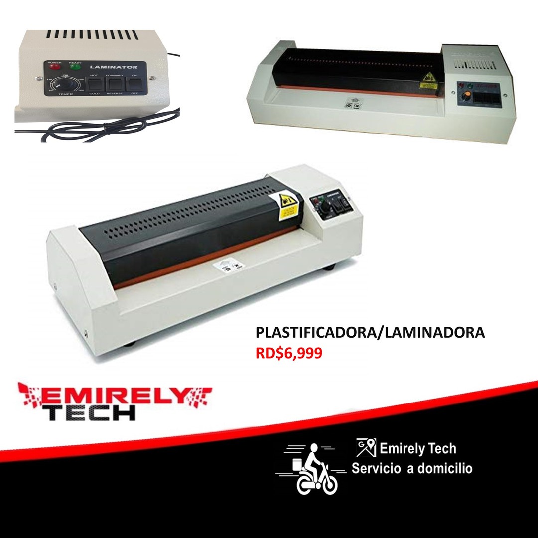 equipos profesionales - Plastificadora Laminadora Profesional De Papel fotos y docuentos  0
