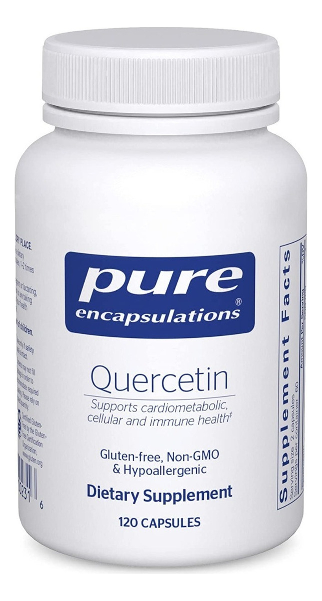 Salud y Equipamiento Médico - Quercetina 120 Cápsulas - Pure - U - Unidad A $3224 0