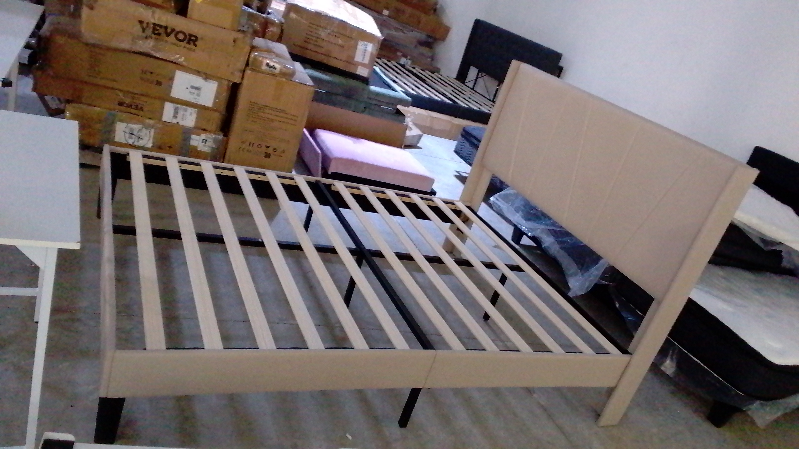 muebles y colchones - Venta de base de Cama completa con colchón  2