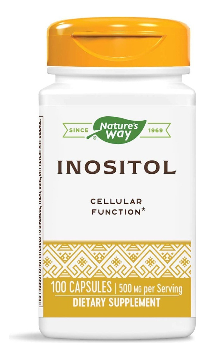 Salud y Equipamiento Médico - Inositol 100 Caps Nature's Way 0