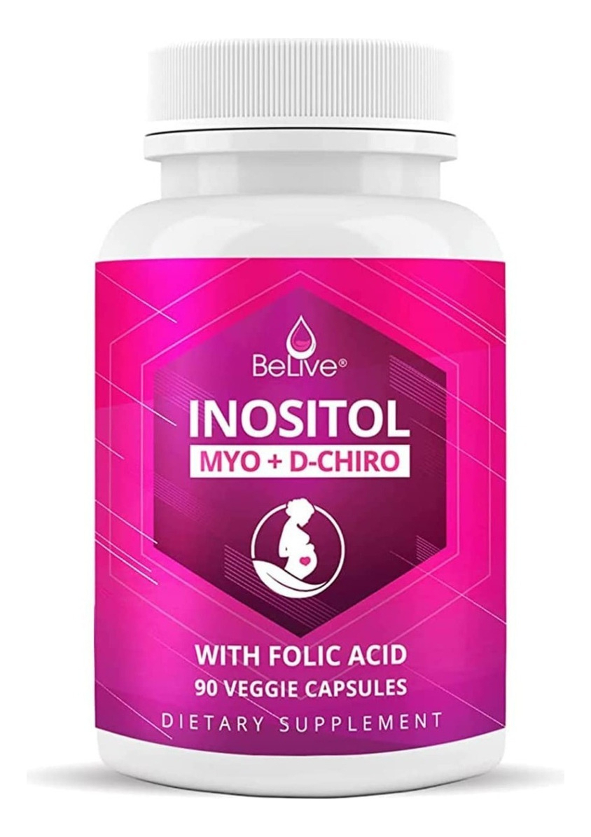 Salud y Equipamiento Médico - Inositol 90 Caps 2000 Mg Belive 0