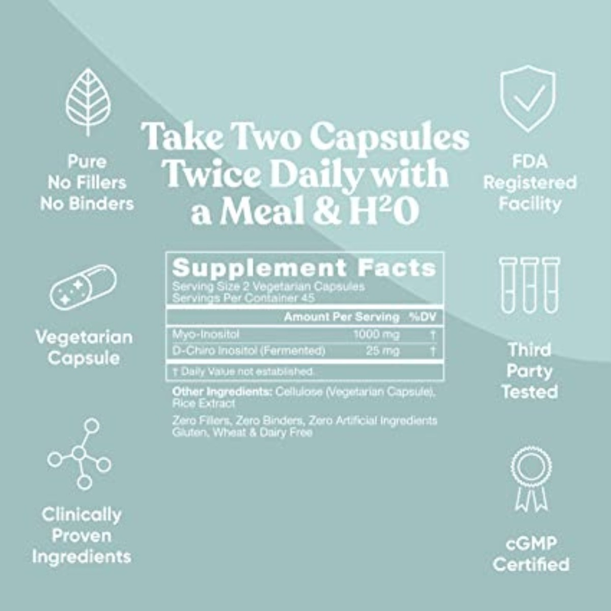Salud y Equipamiento Médico - Inositol 90caps Eu Natural 1