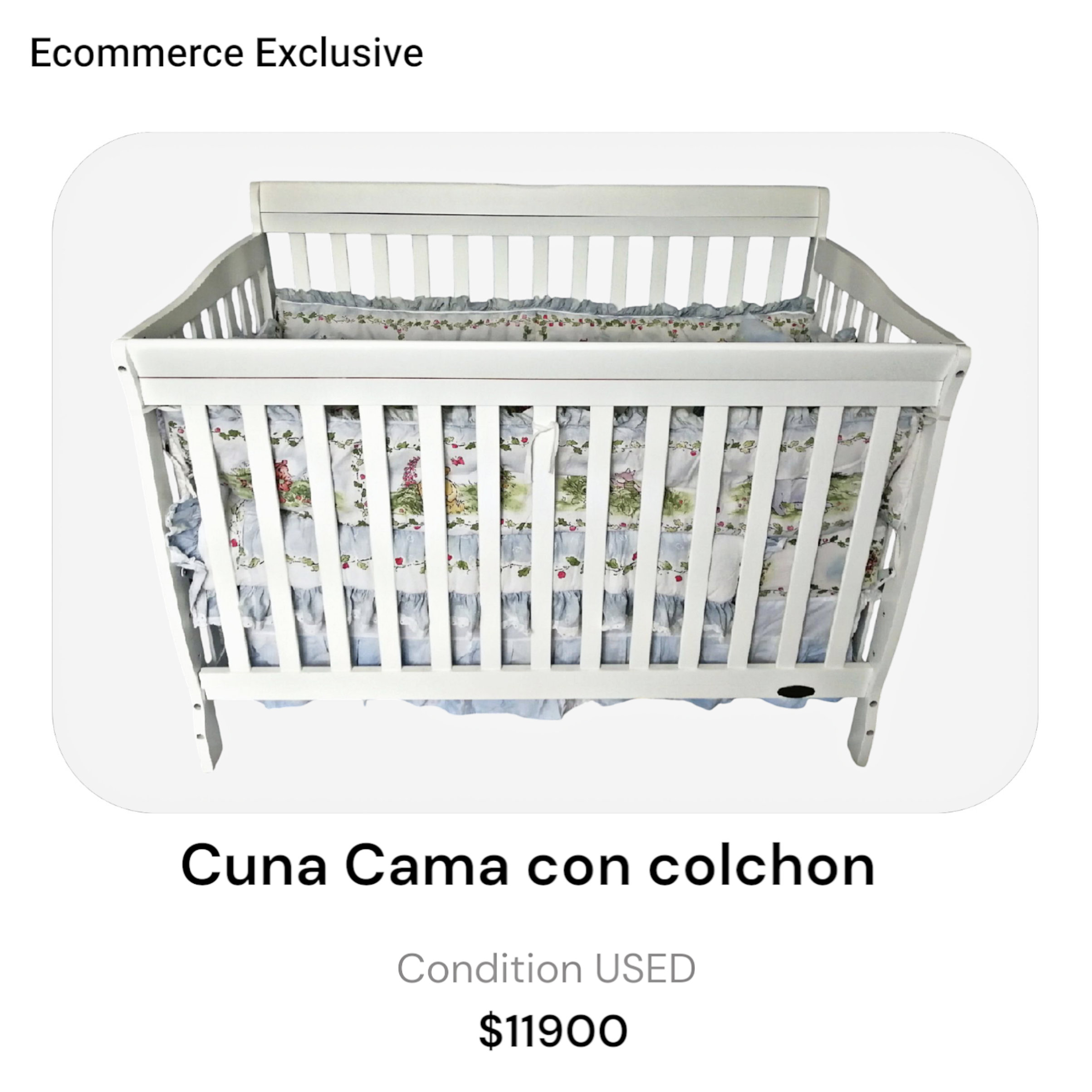 muebles - Cuna Cama Calidad americana 