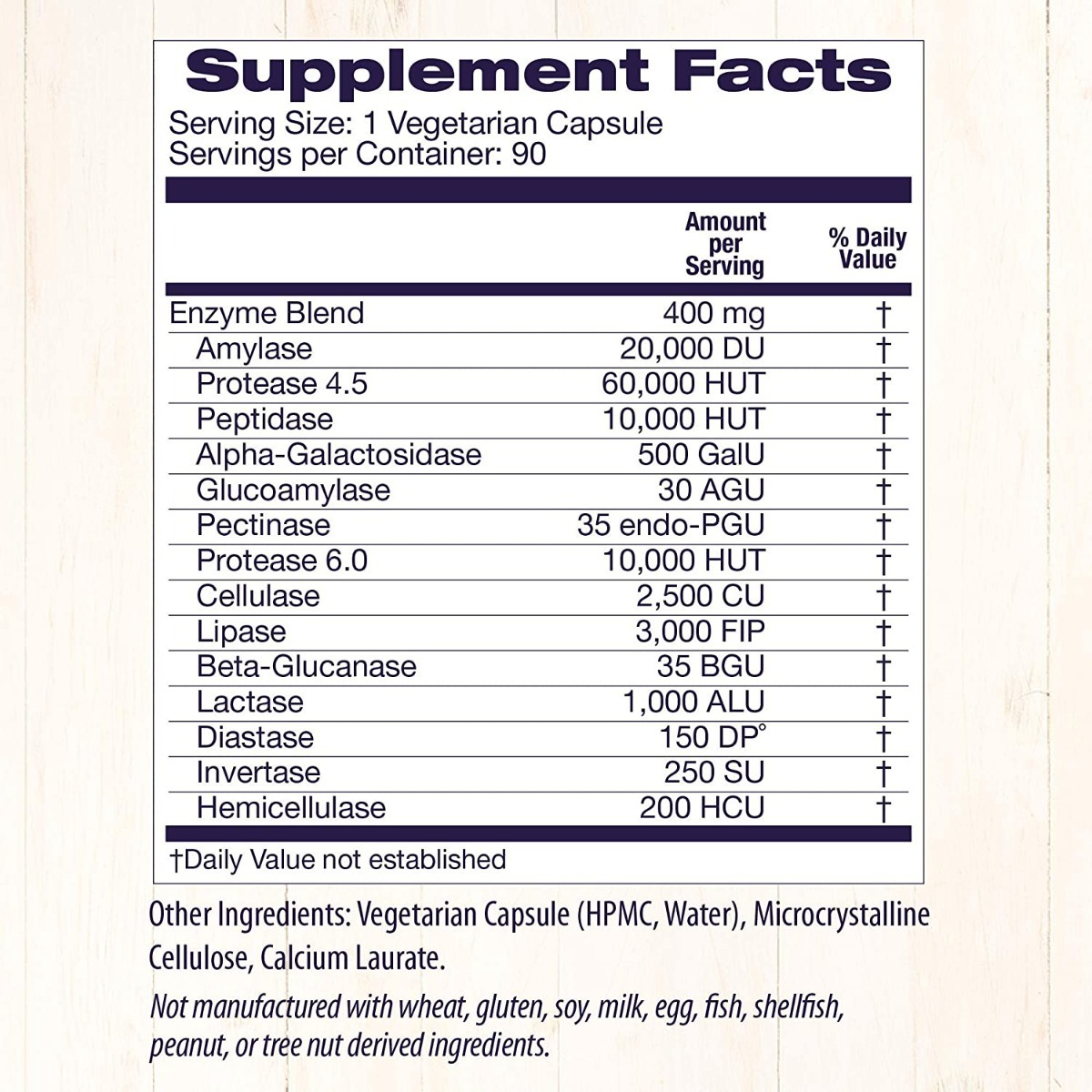 Salud y Equipamiento Médico - Enzima Digestivas Healthy 90 capsulas 1