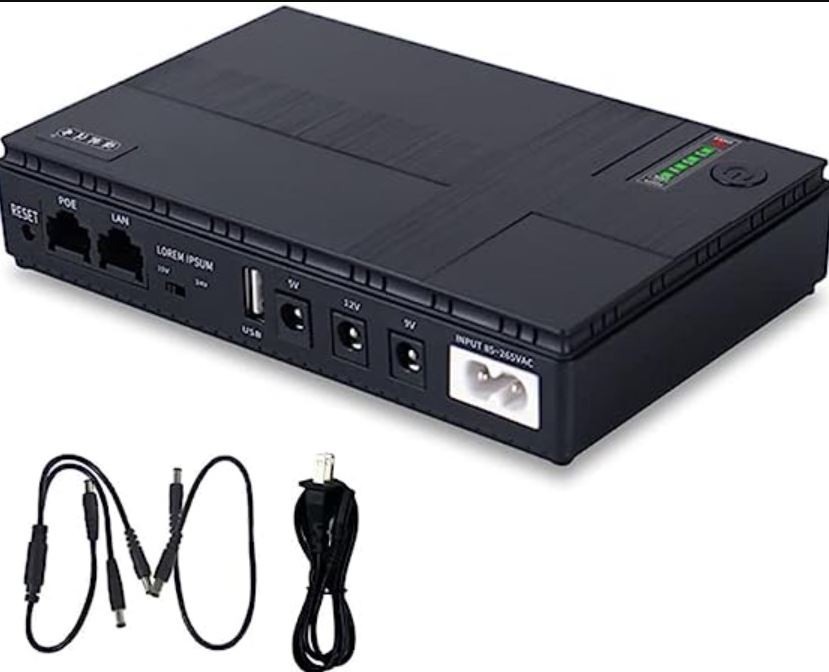 accesorios para electronica - Mini UPS 15000 mAH con salida de voltaje 5v, 9v y 12 voltio 1
