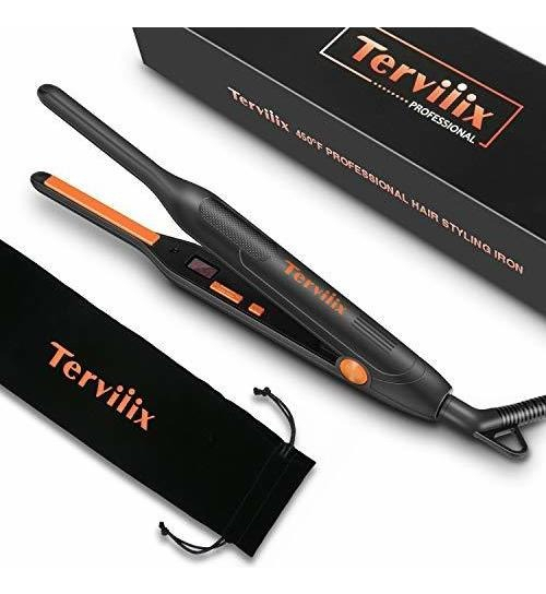 Salud y Equipamiento Médico - Terviiix Plancha Pequeña Para Cabello Corto 0