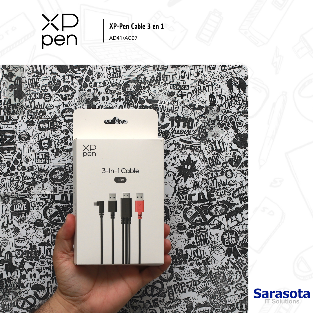 accesorios para electronica - XP-Pen Cable 3 en 1 