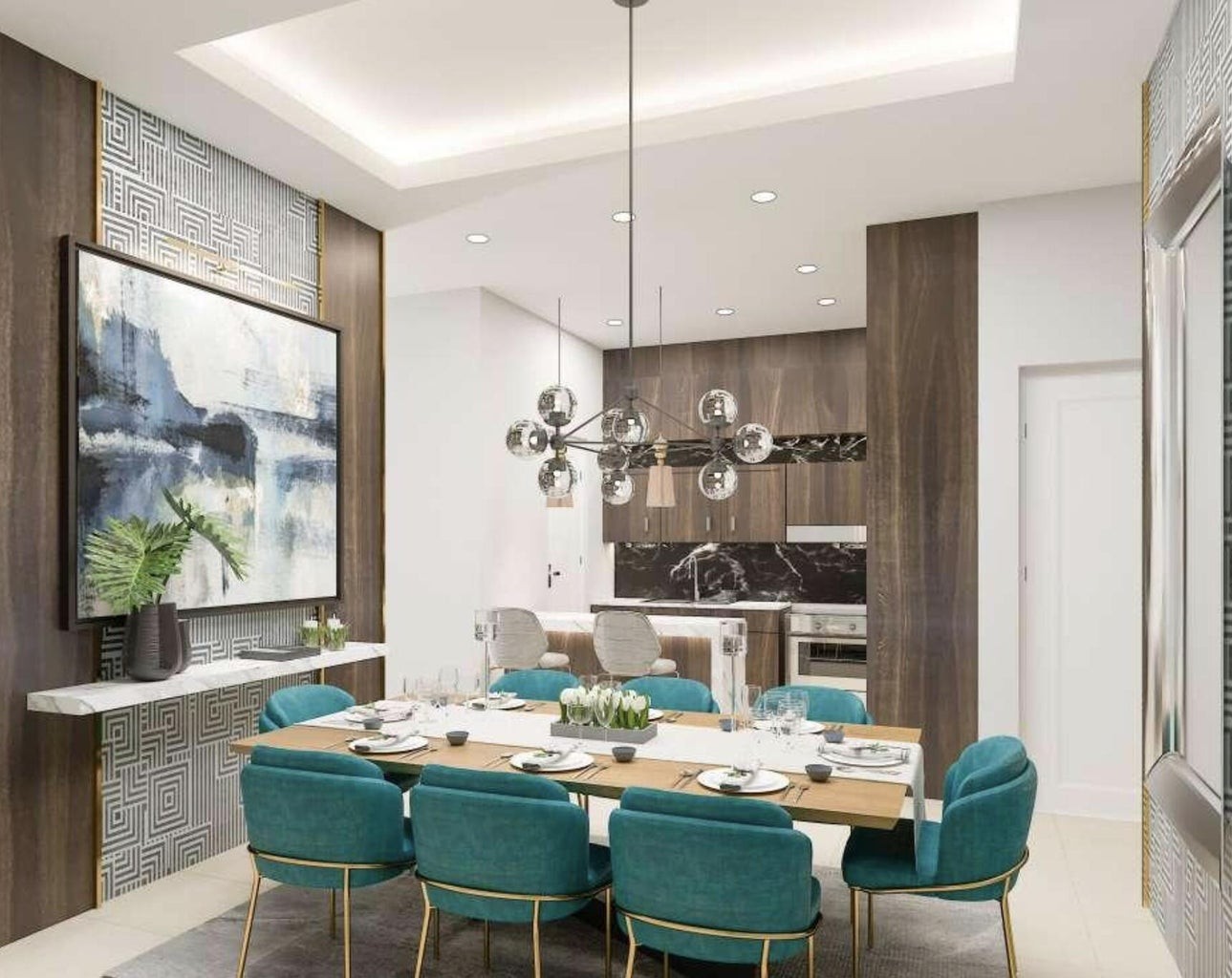 apartamentos - Apartamento próximo a entrega en Torre vanguardista Piantini Dos Habitaciones 1