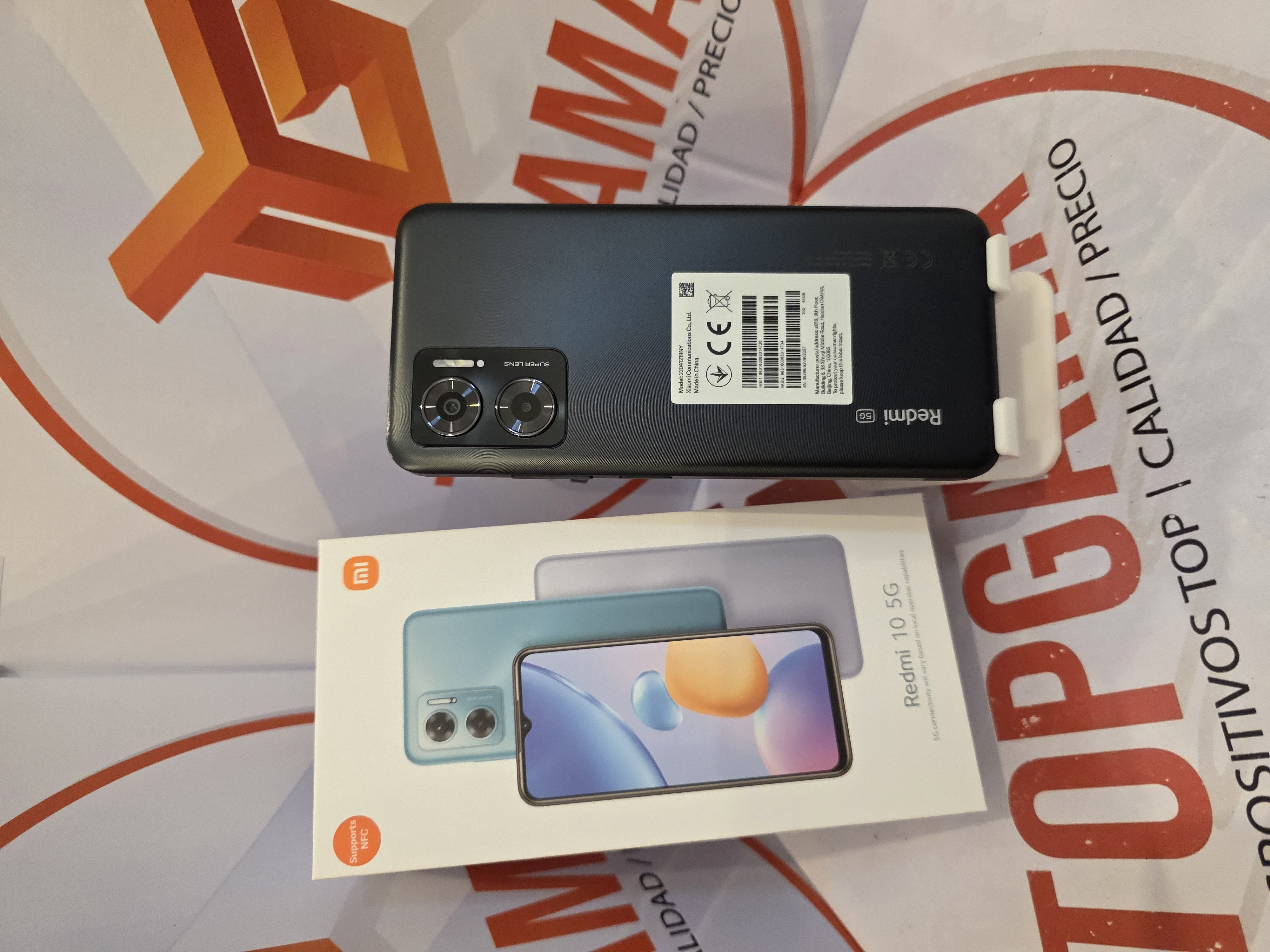celulares y tabletas - REDMI 10 5G, 4GB RAM 64GB ROM 4